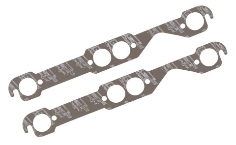 Mr. Gasket Ultra-Seal Exhaust Gaskets 5907 Gaskets, Header, Ultra-Seal, Round Port, Chevy, Small Block, Pair