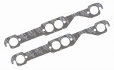 Mr. Gasket Ultra-Seal Exhaust Gaskets 5907 Gaskets, Header, Ultra-Seal, Round Port, Chevy, Small Block, Pair thumbnail 2