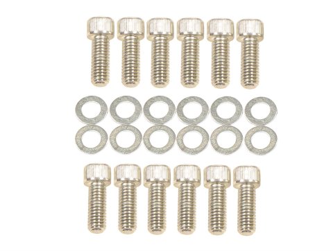 Mr. Gasket Hex Head and Socket Intake Manifold Bolt Kits 956G Bolts, Manifold, Steel, Zinc Plated, Allen Head, Chevy, Small Block, Kit thumbnail 1
