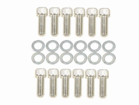 Mr. Gasket Hex Head and Socket Intake Manifold Bolt Kits 956G Bolts, Manifold, Steel, Zinc Plated, Allen Head, Chevy, Small Block, Kit thumbnail 2