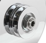 Mr. Gasket Alternators 51203CG Alternators, Remanufactured, GM 10SI/10DN/12SI Case, 12 V, 140 amps, Chrome, V-belt Pulley, Buick, Cadillac, Chevy, GMC, Jeep, Olds, Pontiac, Each thumbnail 4