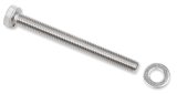 Mr. Gasket Water Pump Bolt Sets for GM LS Engine 60930G Bolts, Stainless, Natural, Hex Head, Chevrolet, LS, Kit thumbnail 3