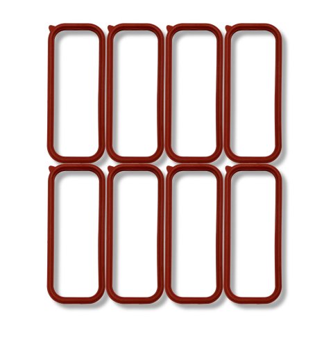 Mr. Gasket Intake Sets 61050G Gaskets, Manifold, Intake, Molded O-Ring Style Seals, Chevy, 294, 325, 350, 364, 376, 427, Set
