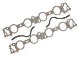 Mr. Gasket Intake Sets 208G Gasket, Manifold, Intake, 3.000 in. Height, 2.000 in. Width, 0.060 in. Thick, Ford, Big Block 385 Series, Set thumbnail 1