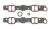 Mr. Gasket Ultra-Seal Intake Manifold Gaskets 5848 Gaskets, Manifold, Intake, Ultra-Seal, Composite, 2.06 in. x 1.14 in. Port, .060 in. Thick, Pontiac, 326-455, Set thumbnail 1