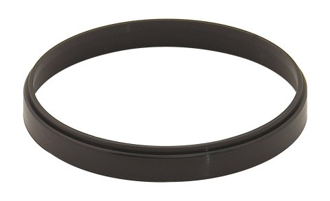 Mr. Gasket Air Cleaner Spacers 9340 Filter Assembly Spacer, Plastic, Black, 0.500 in. High, 5 1/8 in. Neck, Each