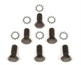 Mr. Gasket Flywheel Bolt Kits 912 Bolts, Steel, Black Oxide, Hex Head, 7/16-20 in., Chevy, Big, Small Block V8, 4.3L V6, Set of 6 thumbnail 1
