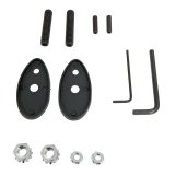 Mr. Gasket Swan Neck Mirrors 8218GMRG Mirrors, Neck, Mirrors, 4 in. Dia., Driver and Passenger Side, Aluminum, Stainless Steel, Polished, Pair thumbnail 1
