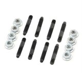 Mr. Gasket Cast Valve Cover Stud Kits 6329 Studs, Steel, Zinc Plated, 1/4-20 Thread, Set of 8 thumbnail 2