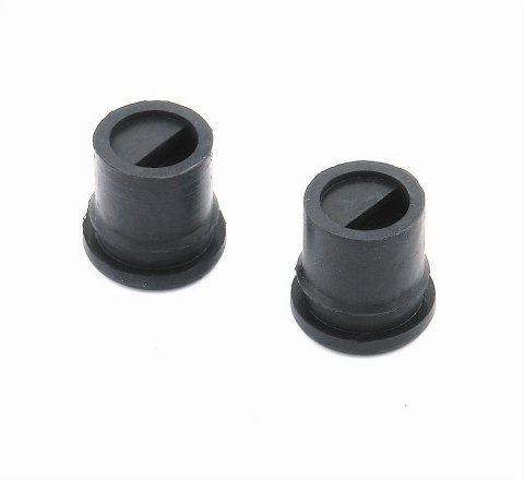 Mr. Gasket Baffled Breather Grommets 5425 Valve Cover Grommets, Breather, 1.22 in. Outside Diameter, 1 in. Inside Diameter, Pair thumbnail 2