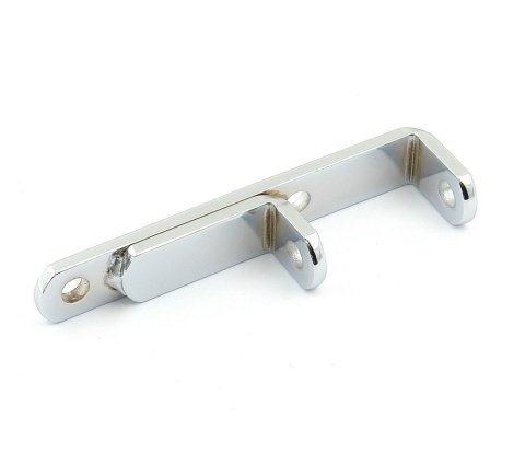 Mr. Gasket Alternator Brackets 9850 Bracket, F-Style, Chrome Plated, Each thumbnail 2