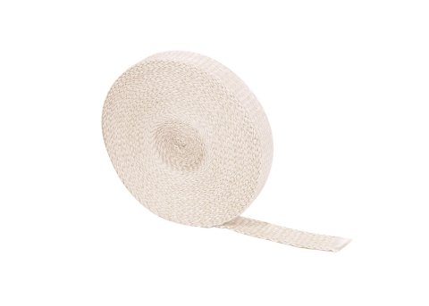 Mr. Gasket Inferno Shield Exhaust Wraps 6322 and Header Wrap, Woven Ceramics, White, 2 in. Wide x 50 ft., Each thumbnail 2