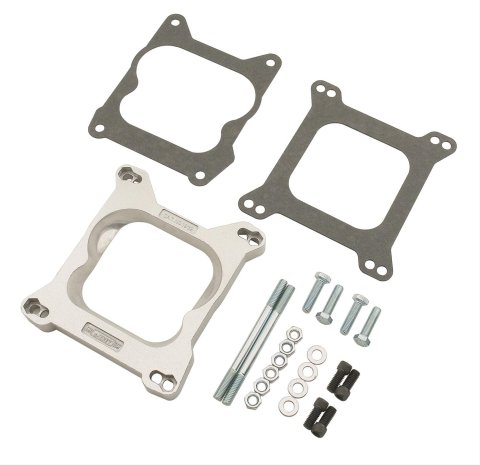 Mr. Gasket Carburetor Adapter Kits 1932 Adapter, Open Center, Square Bore Carburetor, Spread Bore Manifold, .750 in. Thick, Kit thumbnail 1