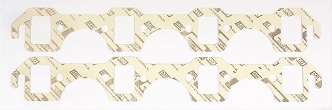 Mr. Gasket Exhaust Gaskets 253 Gaskets, Header, High-Temperature White, Stock Port, Ford, Small Block, Pair thumbnail 1