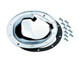 Mr. Gasket Chrome 10 Bolt GM 8.5 Inch Differential Cover 9891 Cover, Steel, Chrome, GM, in., 10-Bolt, Kit thumbnail 2