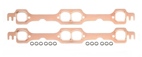 Mr. Gasket CopperSeal Exhaust Gaskets 7154 Gaskets, Header, Copper, D-Port, Chevy, Small Block, LT1/LT4, Pair thumbnail 1