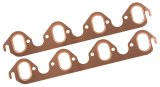 Mr. Gasket CopperSeal Exhaust Gaskets 7165MRG Gaskets, Copper, Stock Port, Ford, Big Block 385 Series, Pair thumbnail 1