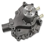 Mr. Gasket Mechanical Water Pumps 70130NG Pumps, Mechanical, High-volume, Clockwise Rotation, Iron, Natural, Left Side Inlet Design, Ford, 5.0L, 5.8L, Each thumbnail 1