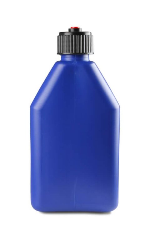 5 Gallons Mr. Gasket Utility Jug 36952G Jug, Gallon, Square, Plastic, Blue, Each thumbnail 2
