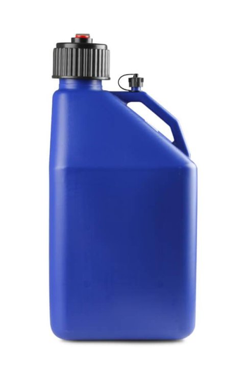 5 Gallons Mr. Gasket Utility Jug 36952G Jug, Gallon, Square, Plastic, Blue, Each thumbnail 5