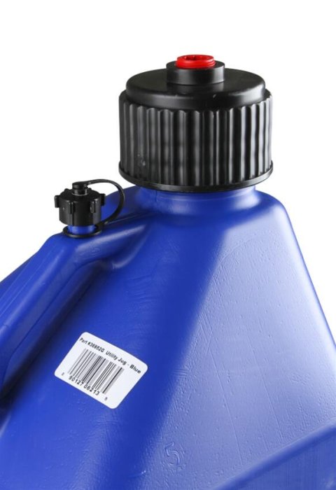 5 Gallons Mr. Gasket Utility Jug 36952G Jug, Gallon, Square, Plastic, Blue, Each thumbnail 8