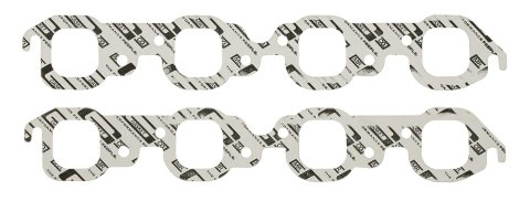 Mr. Gasket Header/Manifold Exhaust Gaskets 153 Gaskets, Header, High-Temperature White, Square Port, Chevy, Big Block, Pair