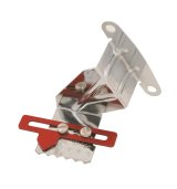 Mr. Gasket Timing Tabs 4597 Pointer, Steel, Chrome/Red, 7 in. Balancer, Chevy, Small Block, Each thumbnail 1