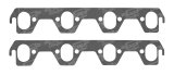 Mr. Gasket Ultra-Seal Exhaust Gaskets 5928 Gaskets, Header, Ultra-Seal, Steel Core Laminate, Oval Port, Ford, 221-302/351W, Pair thumbnail 1