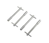 Mr. Gasket Chrome Valve Cover Wing Bolts 9820 Bolt/Stud, T-Bar Bolts, L-5 in., Set of 4 thumbnail 1