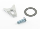 Mr. Gasket Distributor Hold-Down Clamps 1009MRG Clamp, Steel, Chrome, Bolt Mount, Chevy, Small/Big Block, Each thumbnail 1