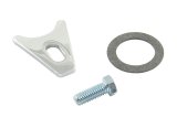 Mr. Gasket Distributor Hold-Down Clamps 1009MRG Clamp, Steel, Chrome, Bolt Mount, Chevy, Small/Big Block, Each thumbnail 2