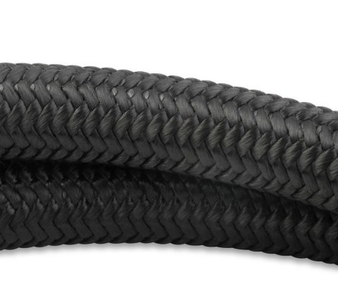 Mr. Gasket Black Nylon Braided AN Hose -10 10 ft. 841010 Hose, Size, Fluoroelastomer, Outer, Black, 0.830 in. O.D., -40 degrees F To 302 degrees F, 350 psi, 10.00 Length, Each thumbnail 6