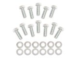 Mr. Gasket Hex Head and Socket Intake Manifold Bolt Kits 955G Bolts, Manifold, Steel, Zinc Plated, Head, Chevy, Small Block, Kit thumbnail 1