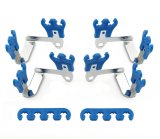 Mr. Gasket Wire Looms and Divider Kits 9880 Spark Plug Loom; Competition Style Loom Kit; Contains Eight 2 Hole Looms; Two 4 Hole Separators; 4 L thumbnail 1