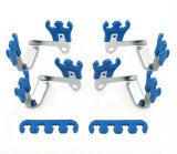 Mr. Gasket Wire Looms and Divider Kits 9880 Spark Plug Loom; Competition Style Loom Kit; Contains Eight 2 Hole Looms; Two 4 Hole Separators; 4 L thumbnail 2