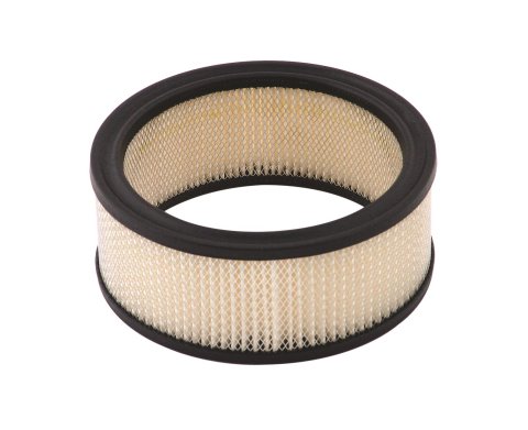 Mr. Gasket Air Filters 1485A Filter Element, Replacement, Round, Paper, White, 6.5 in. Diameter, 2.4375 in. Tall, Each