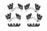 Mr. Gasket Custom Wire Loom Kits 6016 Ignition Loom/Separator, Steel/Plastic, Chrome/Black, 7-8mm, Kit thumbnail 2