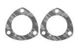 Mr. Gasket Ultra-Seal Collector Gaskets 5980 Gaskets, Ultra Seal, 3-Hole, 2.5 in. Inside Diameter, Pair thumbnail 1