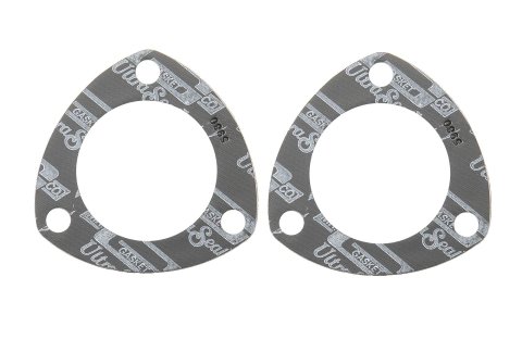 Mr. Gasket Ultra-Seal Collector Gaskets 5980 Gaskets, Ultra Seal, 3-Hole, 2.5 in. Inside Diameter, Pair