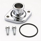 Mr. Gasket Water Necks 9845 Neck, Steel, Chrome Plated, O-Ring, Straight Up, Chevy, Big/Small Block, Each thumbnail 1