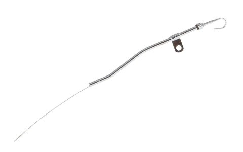 Mr. Gasket Engine Oil Dipsticks and Tubes 6920 Dipstick with Tube, Engine, Steel, Chrome, Ford, Small Block Windsor, Each thumbnail 1