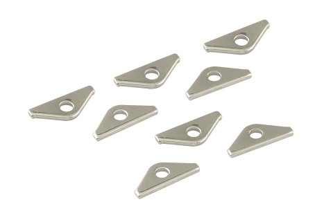 Mr. Gasket Valve Cover Clamps 9899 Hold-Down Tabs, Steel, Chrome Plated, Universal, Set of 8 thumbnail 1