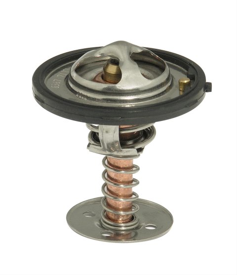 Mr. Gasket LS Thermostats 6367 Thermostat, 160 Degree, High-Flow, Copper/Brass, Chevy, LS, Each thumbnail 1