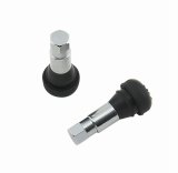 Mr. Gasket Chrome Tire Valves 1955MRG Valve Stems, Short, Rubber, Sleeve, Pull-Through, Stems, Valve Caps, Pair thumbnail 4