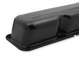 Mr. Gasket Valve Covers 9830BMRG Covers, Steel, Black, Plain, AMC, Pair thumbnail 2