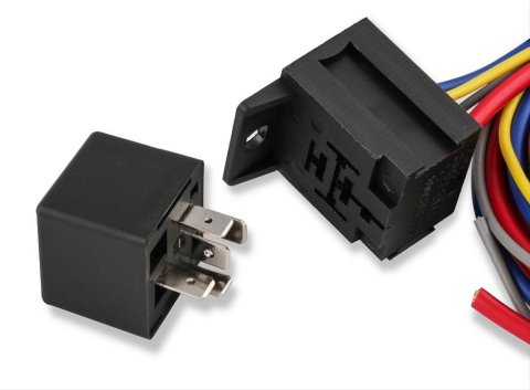 Mr. Gasket Fuel Pump Relays 40205G Wiring Kit, 30 Amp Relay, Circuit Breaker, Harness, Kit thumbnail 1