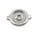Mr. Gasket Chrome Oil Filler Caps 2062 Fill Cap, Steel, Round, Chrome, Twist-In, Universal, Each thumbnail 1