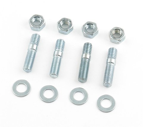Mr. Gasket Carburetor Studs 59 Studs, Steel, Zinc Plated, 5/16-18/24 in. x 1.375 in. Long, Set of 4 thumbnail 1