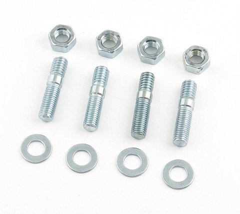 Mr. Gasket Carburetor Studs 59 Studs, Steel, Zinc Plated, 5/16-18/24 in. x 1.375 in. Long, Set of 4 thumbnail 2