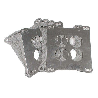 Mr. Gasket Carburetor Heat Dissipaters 97 Dissipater, Aluminum, .250 in. Thick, 4-Hole, Square Bore, Each thumbnail 2